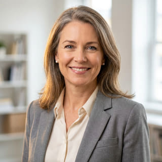 Sarah Coleman, directrice financière chez Trévan Négociane, photographiée pour une photo de profil